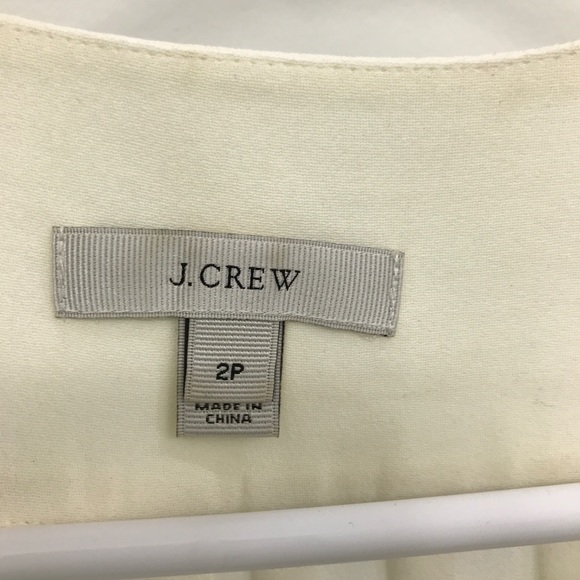 J Crew Drapey Crepe Tank Ivory - Picture 5 of 5